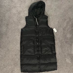 Andrew Marc Longline Hooded Vest